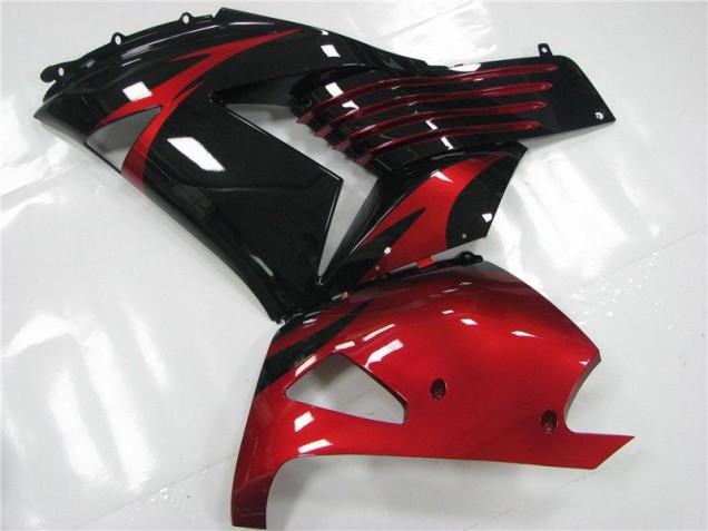 2006-2011 Red Black ZX14R ZZR1400 Motorcycle Fairings