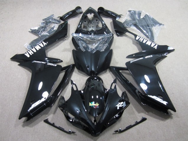 2007-2008 Black White Decal YZF R1 Motorcycle Fairing