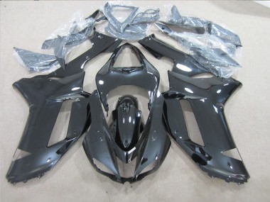 2007-2008 Black ZX6R Full Motorcycle Fairing Kits