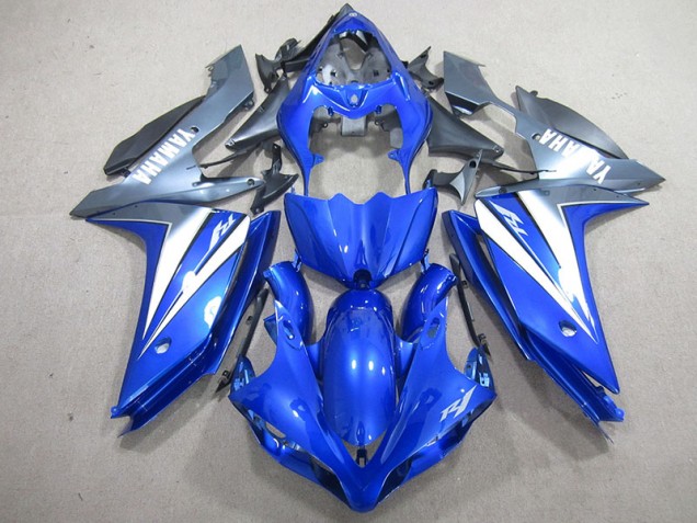 2007-2008 Blue Silver YZF R1 Motorcycle Fairings