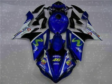 2007-2008 Blue YZF R1 Motorcycle Fairing Kits