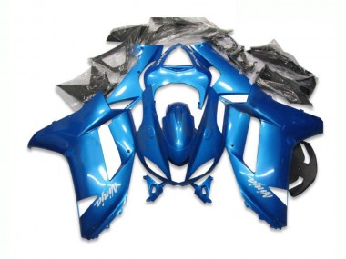 2007-2008 Blue ZX6R Motorcycle Fairings