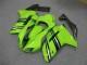 2007-2008 Green Black ZX6R Motorcycle Fairings