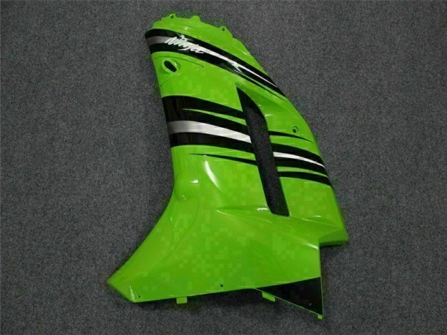 2007-2008 Green Black ZX6R Motorcycle Fairings