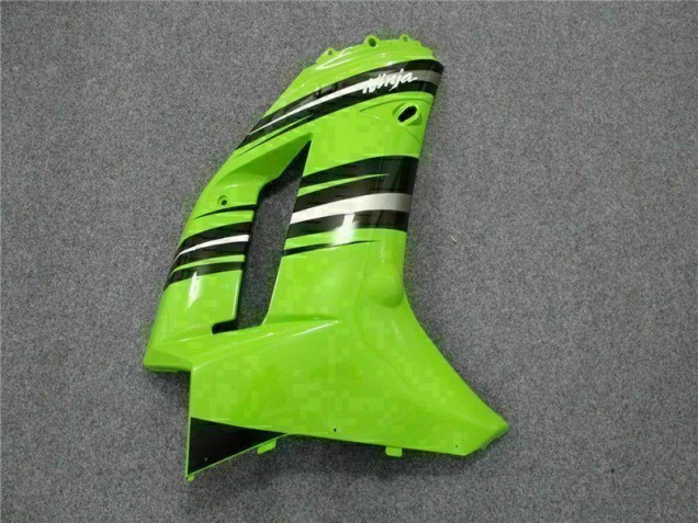 2007-2008 Green Black ZX6R Motorcycle Fairings