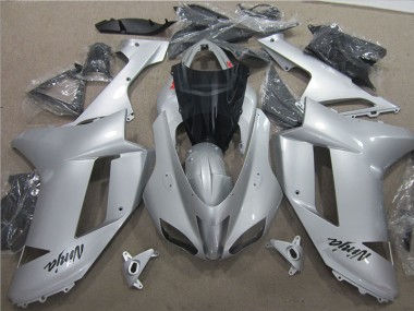 2007-2008 Silver ZX6R Motorcycle Fairing