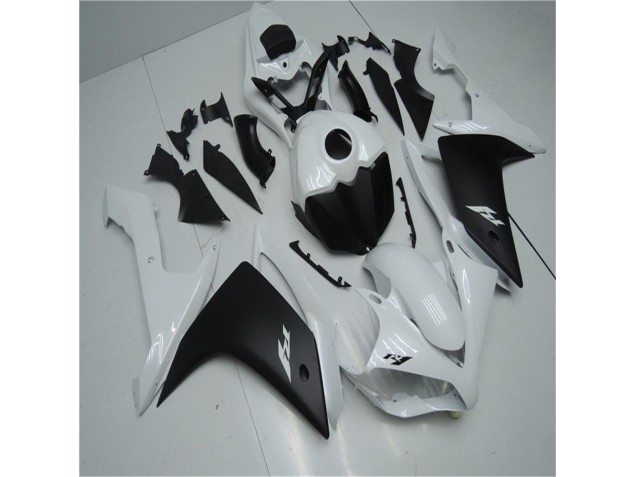 2007-2008 White Black YZF R1 Motorcycle Fairings