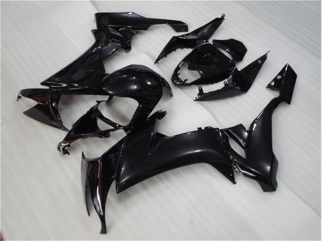 2008-2010 Glossy Black ZX10R Motorcycle Fairing