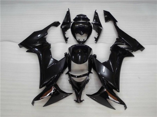 2008-2010 Glossy Black ZX10R Motorcycle Fairing