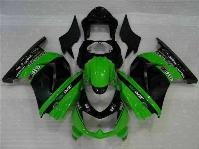 2008-2012 Black Green EX250 Motorcycle Bodywork