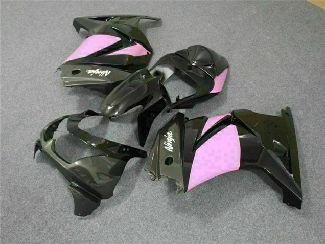 2008-2012 Black Pink Ninja EX250 Motorcycle Fairings