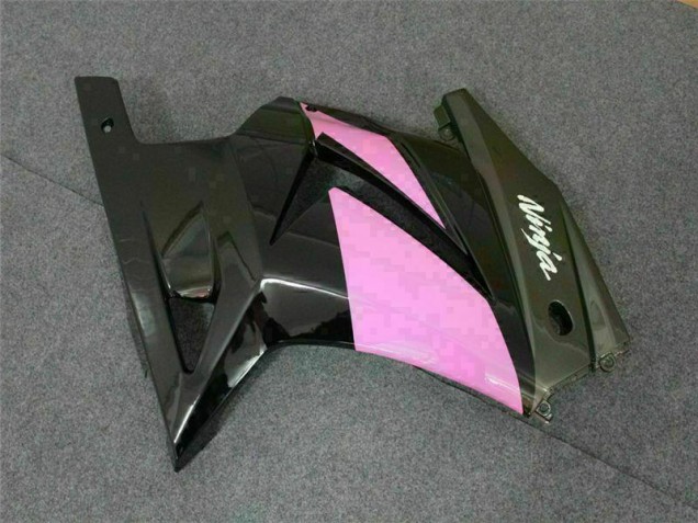 2008-2012 Black Pink Ninja EX250 Motorcycle Fairings