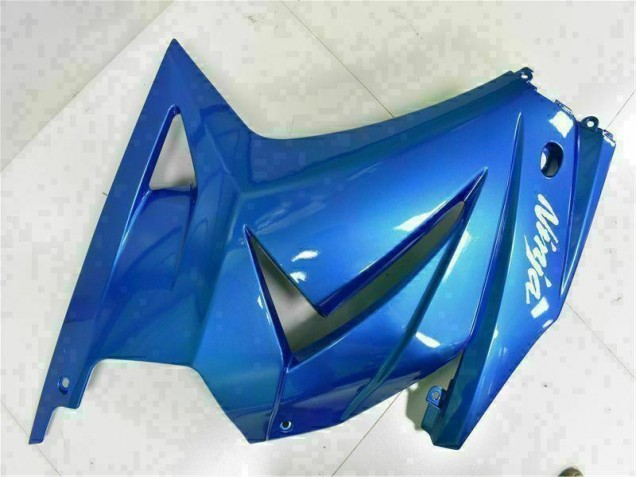 2008-2012 Blue Black White Ninja EX250 Motorcycle Fairings