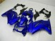 2008-2012 Glossy Blue EX250 Motorcycle Fairings