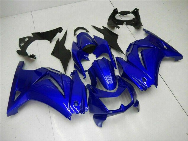 2008-2012 Glossy Blue EX250 Motorcycle Fairings