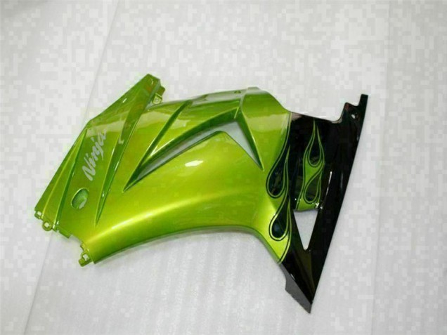 2008-2012 Green Black EX250 Motorcycle Fairings