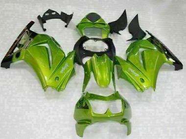 2008-2012 Green Black EX250 Motorcycle Fairings