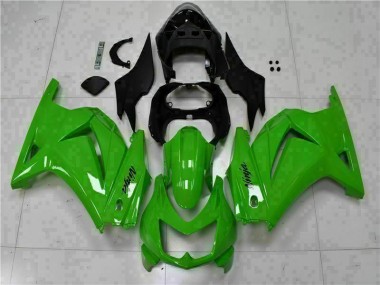 2008-2012 Green Black Ninja EX250 Motorcycle Fairing Kits & Plastic