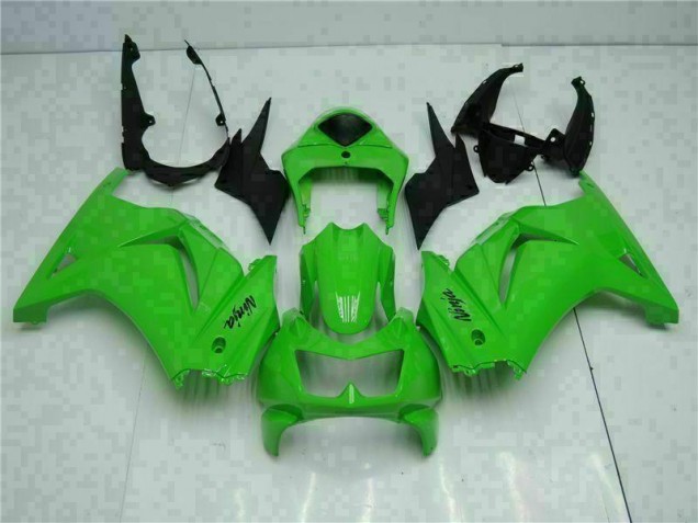 2008-2012 Green Black Ninja EX250 Motorcycle Fairings