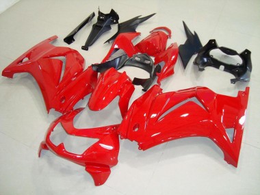 2008-2012 Original Red ZX250R Motorcycle Fairings