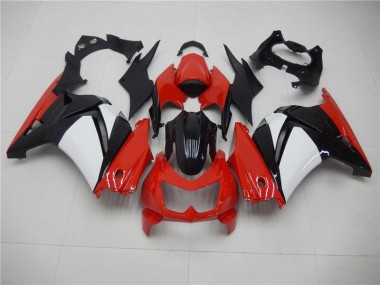 2008-2012 Red Black White EX250 Motorcycle Fairings