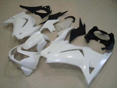 2008-2012 White ZX250R Motorcycle Fairings