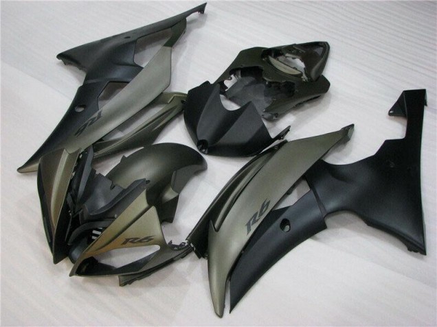 2008-2016 Black YZF R6 Aftermarket Motorcycle Fairing