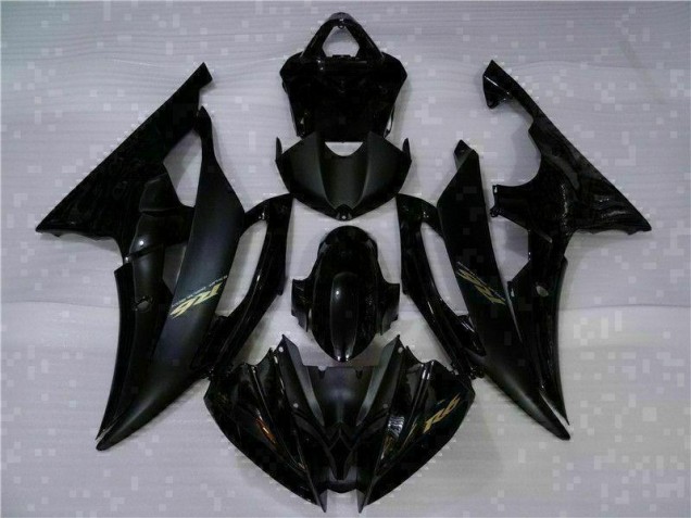 2008-2016 Black YZF R6 Full Motorcycle Fairing Kits