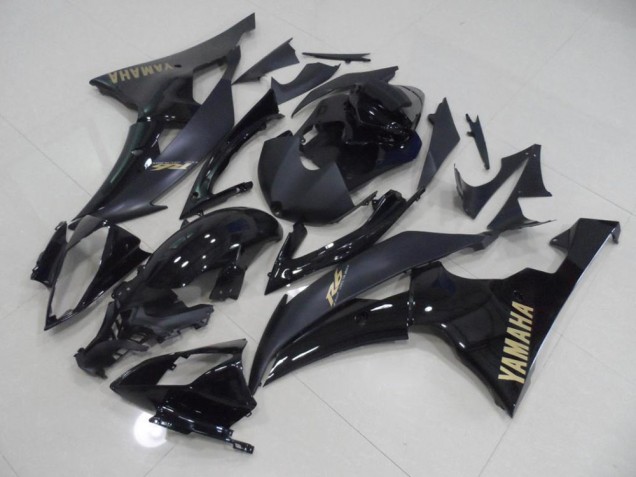 2008-2016 Black with Gold Sticker YZF R6 Motorcycle Fairings