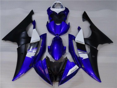 2008-2016 Blue Black YZF R6 Motorcycle Fairing