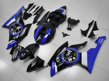 2008-2016 Blue Black YZF R6 Motorcycle Fairings