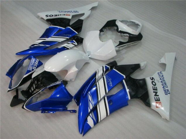 2008-2016 Blue White YZF R6 Motorcycle Fairings