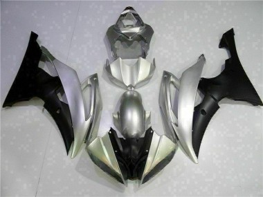 2008-2016 Silver Black YZF R6 Motorcycle Fairings