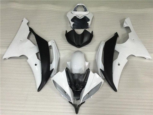 2008-2016 White Black YZF R6 Motorcycle Fairing & Bodywork