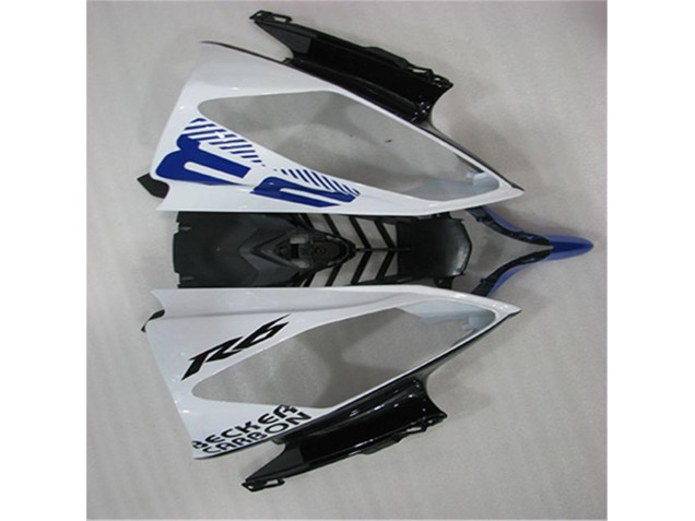 2008-2016 White Blue Black YZF R6 Motorcycle Fairings