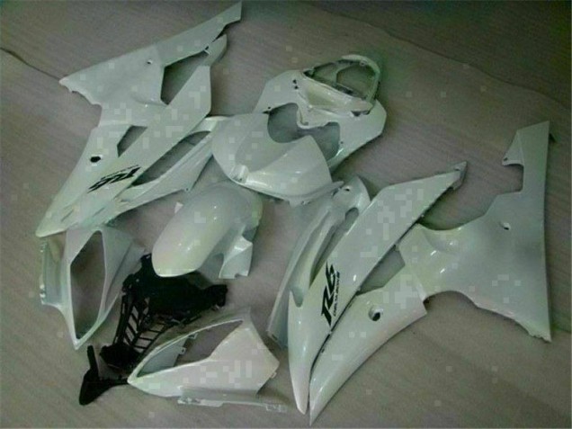 2008-2016 White YZF R6 Full Motorcycle Fairing Kits