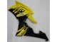 2008-2016 Yellow Black YZF R6 Motorcycle Fairings