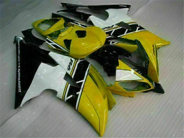 2008-2016 Yellow White YZF R6 Motorcycle Fairings