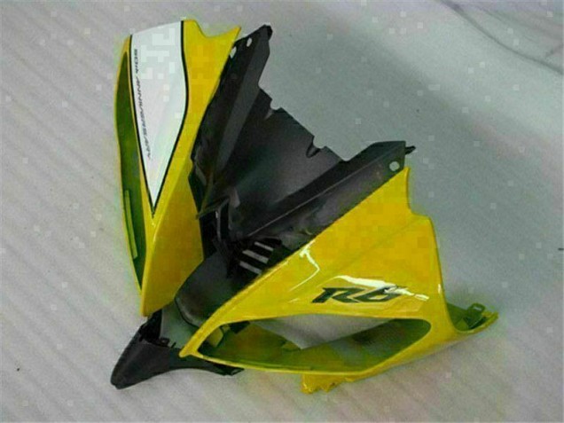 2008-2016 Yellow White YZF R6 Motorcycle Fairings