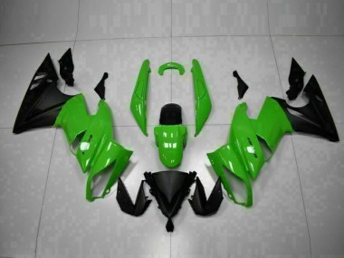 2009-2011 Green Black EX650 Motorcycle Fairing