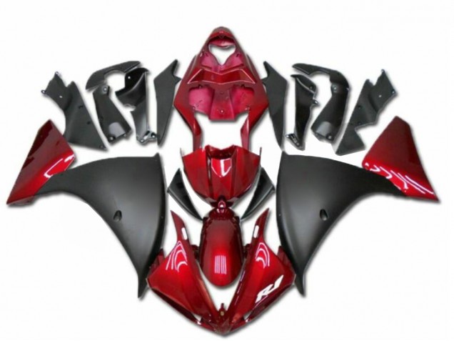 2009-2011 Red Black YZF R1 Motorcycle Fairings