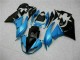 2009-2012 Blue Black ZX6R Motorcycle Fairings