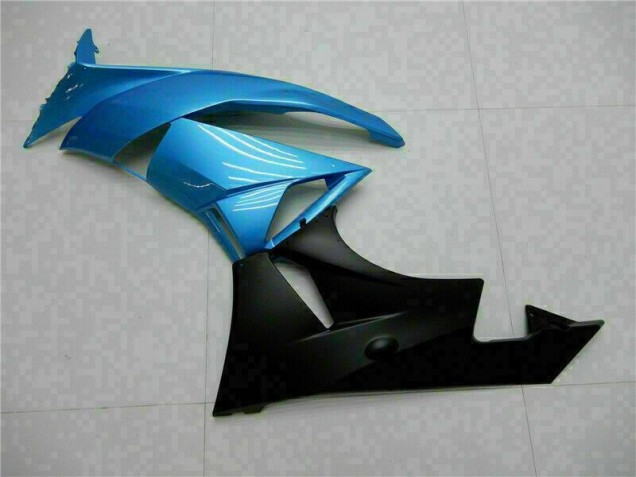 2009-2012 Blue Black ZX6R Motorcycle Fairings