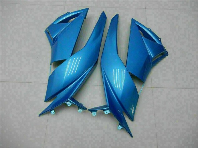 2009-2012 Blue Black ZX6R Motorcycle Fairings