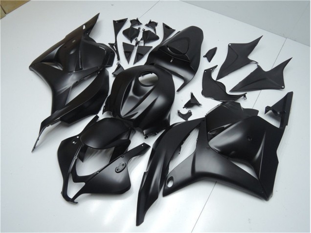 2009-2012 Matte Black CBR600RR Motorcycle Fairings