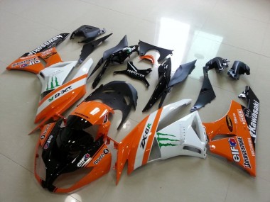 2009-2012 Orange Monster ZX6R Motorcycle Fairings