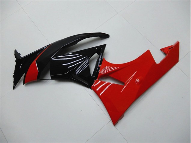 2009-2012 Red Black ZX6R Motorcycle Fairings