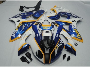 2009-2014 Black Blue White GoldBet S1000RR Motorcycle Fairings