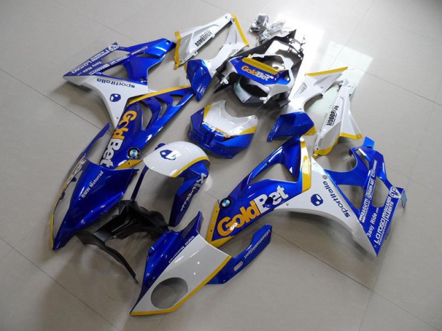 2009-2014 Blue White GoldBet S1000RR Motorcycle Bodywork