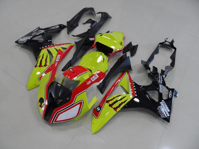 2009-2014 Green Red Monster S1000RR Motorcycle Fairings